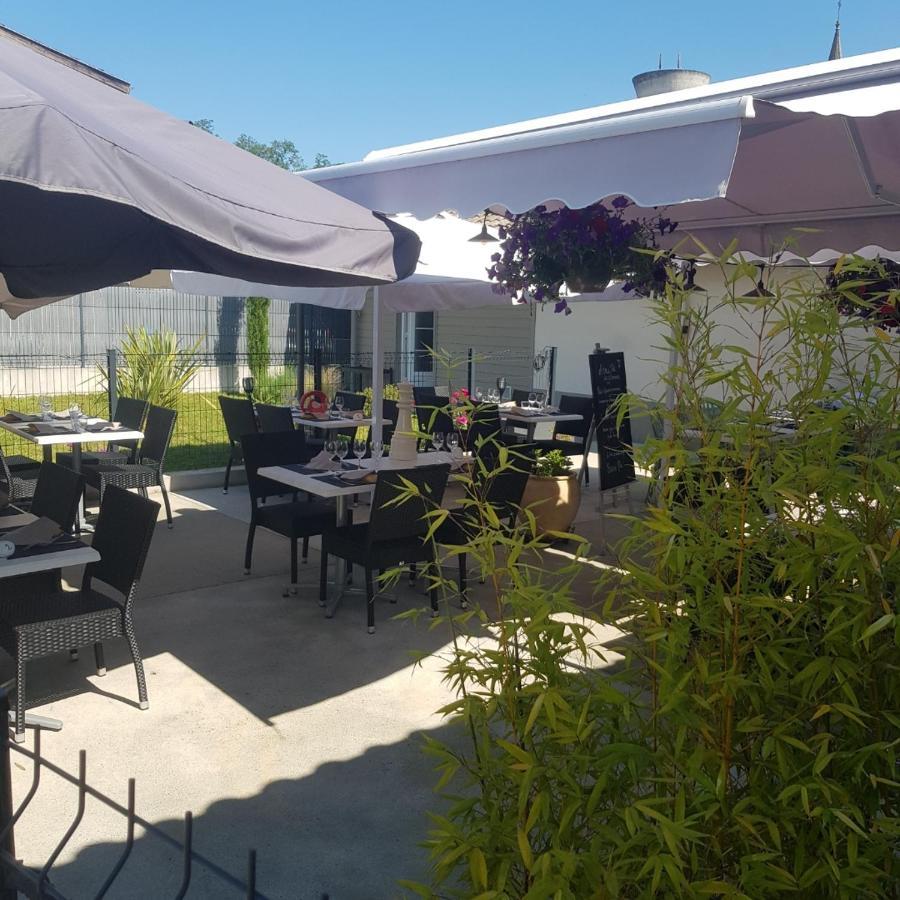 Hotel Le Merle Blanc Louchats Exteriér fotografie
